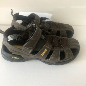 Teva Forebay Shocpad Hiking Sandal Size 10 Coffee